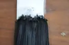 16-26inch 300strands Lot Gerçek Saç Kolay Döngü / Mikro Yüzük Boncuk Kadın Saç Uzantıları 1 gram fiberin ipliği, ücretsiz DHL