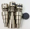 Universele Domeloze 6 in 1 Titanium Nails met Maan Rock 10mm 14mm 18mm Mannelijke Vrouwelijke Joint voor Glasbongen Waterleidingen DAB RIGS