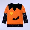 Babykleidung 2019 Halloween Neugeborenes Baby Mädchen Jungen Kleidung Set Langarm Halloween Kürbis Tops + Hosen + Hut + Umhang 4-teiliges Set Outfits Kostüm