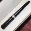 Famous pen lucky star series Unique design roller ball pens made of High grade black ceramic office writin supply gift for boyfriend