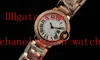 Factory Seller Ladies Japan Quartz Movement Watch 18K Rose Gold White Dial 28mm Women's Fashion Wrist Watches