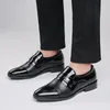 مكتب الأحذية الرسمية الرجال اللباس أحذية جلدية المتسكعون الرجال مصمم sapatos masculino zapatos دي فيشير عارضة