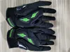 Kawasaki – gants d'équitation de Sport pour moto et cyclisme, cape en cuir artificiel, vert M L XL XXL 1625cm, quatre saisons2794066