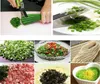 5-lagiges multifunktionales Edelstahl-Küchenmesser, Schere, Sushi-Schredder, Frühlingszwiebel, Kräuter, Gewürze, Schere