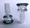 Tigelas de vidro deslizantes por atacado grátis dhl 10mm 14mm 18mm com tigela de filtro de floco de neve para bongos de vidro e tigela de fumar de vidro coletor de cinzas
