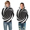 New Funny Hypnosis 3D Stampa Bambini Felpe con cappuccio Primavera Ragazzi Ragazze Felpe con cappuccio Felpe animali stampati Capispalla Bambini Pullover Top