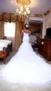 Abiti da sposa a sirena in pizzo con spalle scoperte africane 2020 Corpetto in pizzo Tulle Strati con volant Abiti da sposa lunghi in treno Custom Made BC0845