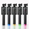 Mini Przewodowy Selfie Stip Treast Monopod Ze Drut Handheld Wysuwana wbudowana migawkę dla iPhone Samsung LG HTC