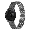 Luxurious Watch Strap For Huami Amazfit Bip Wrist Strap Bracelet For Amazfit gts gtr 42mm Wristband 20mm Metal Stainless Steel