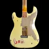 Shop personalizzato John Cruz 1961 Pin Up Girl Cream di reliquie pesanti su 3 toni Sunburst Electric Guitar Alder Body Bodywood Timodie Vintage Sunters