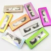 3D Faux Mink Eyelashes With Paper Box Natural Long Thick Cross Eye Lash Dramatic False Eyelash OEM/custom/private Logo Can GGA3044-1