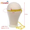 AlileaDer Canvas Block Head Wig صنع رأس Wefft / WIG عرض التصميم المعرضة Manikin Dryer 21 "/ 22" / 23 "/ 24" / 25 "