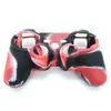 Gamepad Camo Camouflage Siliconen Case Beschermende Huid Case Cover voor PS3 Playstaion 3 Controller DHL FEDEX EMS GRATIS schip