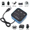 High Speed USB Hub 2.0 3 Ports With Card Reader Mini Hub USB Combo All In One USB Splitter Adapter For PC Laptop Computer