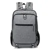 Designer-Backpack hommes sac à dos décontracté femme simple personnalité étudiant sac usb voyage léger grande capacité sac d'ordinateur NO002