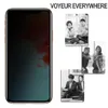 Högkvalitativ sekretess Tempererad glas för iPhone X Xs Max XR 8 Plus Antispy Screen Protector 9H Hårdhet Full Cover No Package3998337