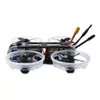 Geprc CinePro 4K FPV Racing Drone con F405 FC 2-5S 30A ESC 5.8G 48CH 500mW VTX Caddx Tarsier Cam BNF - Ricevitore Frsky R9MM