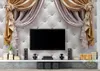 Custom Photo Wallpaper Muurschilderingen 3D Stereoscopische Originele Moderne Sieraden High-End Gems Woonkamer TV Achtergrond Wall Papers Home Decor