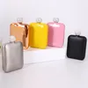 Diamond Hip Flasks Stainless Steel Flagon Wine Pot Alcohol Bottles With Rhinestone lid Cover Mini Hip Flask Round Wine Pot Flask good gift