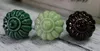 Pumpkin Ceramic Knobs Drawer Knob s Handles Dresser Knob Kitchen Cabinet Door Handles Light Dark Green Brown3208717