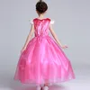 Halloween Theme Costume Children's yellow pink princess dress children play stage performance skirt 110 to 150cm