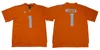 NCAA Tennessee Volunteers Jersey Мужские 1 Джейсон Виттен 16 Пейтон Мэннинг Эд Футбольные майки для колледжа Оранжевый Белый Серый Лучшее качество