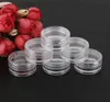 100 stks Clear Color Lege Plastic Container Kruiken Pot 5 Gram Cosmetische Crème Oogschaduw Nagels Poeder Sieraden 5G (0.17OZ)