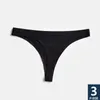 Whole 3pcs lot Ice Silk Panties Sexy Briefs Seamless Thongs Women Underwear Panties for Girls Ladies Panty G String Tangas238M