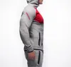Mode-Mens Bodybuilding Hoodies Gym Workout Shirts Hooded Sport Suits Trainingspak Mannen Chandal Hombre Gorilla Draag Dier