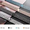 Luxurious Watch Strap For Huami Amazfit Bip Wrist Strap Bracelet For Amazfit gts gtr 42mm Wristband 20mm Metal Stainless Steel