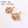 Boucles d'oreilles Harry Earring sablier convertisseur de temps Boucles d'oreilles Time-Turner