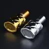 10 ml uv glazen navulbare parfumfles met stalen metalen roller etherische oliën flessen gouden zilveren kleur