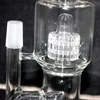 Type d'épaississement Bangs en verre Blcak 10 pouces Narguilés Vortex Double Cages Percolateur Pipe Dab Oil Rigs Mobius Matrix side-car Wate Bong Bubbler