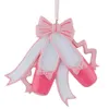 Maxora Ballerina Polyresin Lucido Ornamenti per alberi di Natale Regali personalizzati utilizzati per feste e decorazioni per la casa di Capodanno