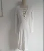 Kvinnor Aftonklänning Sexig Slip Klänning Solid Färg Knee Längd Spilled Sexy Bodycon Dress Womens Dresses