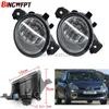 2x (right + left) Auto Front bumper Fog Light Lamp H11 Halogen Light Bulb For Renault CLIO 3/III (BR0/1, CR0/1) Hatchback 05-15