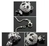 Panda Naszyjnik damski Rhinestone Ruchomy Head Panda Wisiorek Sweter Naszyjnik Łańcuch Dla Kobiet Charm Naszyjnik Biżuteria GB1517