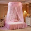 Mosquito Net Bed Canopy Rusee Lace Dome Netting Bedding Double Bed Conical Curtains Fly Screen Netting Bug Screen Repellant1902912