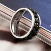 Мода из нержавеющей стали перстни Fancy Move Link Chain Ring Мужской Мужчины Женщины Мальчики Байкер ювелирные изделия Анель Мужчина для