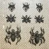 Handmade mixed color Antique Silver/Antique Bronze Spider Necklace Pendant Bracelet Earring Collection Charm Jewerly Making 60pieces/LOT