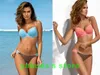 Barato 2024 Plus Big Women's Bikini Define Swimwear Cintura Alta Três Peças Maiôs Banheira Terno Sexy Flexível Elegante Triângulo Sexy Esportes