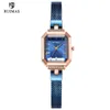 cwp RUIMAS Women's Quartz Watches Mesh Strap Simple Analog Wristwatch Woman Ladies Luxury Top Brand Watch Relogio Feminino Clock 579