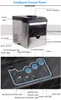 HZB25 Comercial elétrico ou HomeUse portátil Máquina de fabricação automática de gelo de bala automática