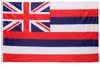 Гавайский флаг 3x5 футов Дешевые цены Гавайи Флаг Баннер 5х3 Летучий висячие Полиэстер Печать на заказ Дешевые Флаги Гавайи