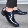 Hot Sale Men Leather Dress Shoes Fashion Wedding Dressing Flats Shoe Man Light Lace Up Leather Shoe Male Casual Party Business Shoes