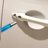 Mini handlicher Auto-Auto-Antistatik-Stift mit Schlüsselanhänger, integrierter LED, verchromt, Strom-Eliminator-Entferner für Auto und Zuhause