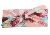 Bohemian hoofdband katoen meisje baby bowknot bloem turban twist hoofd wrap twisted knoop zachte haarband kinderen hoofdbanden bandanas A537