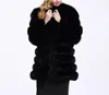 Lisa Colly Women Faux Fur Coat Jacka Kvinnor Vinter Varm Luxury Fake Fur Coat Fluffy Långärmad Furs Jacka Overcoat