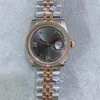 36 mm U1 High Quality Automatic Movement Women Watch Gray Face Sapphire Crystal 316 Stainless Band Watch9424331