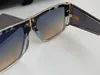 Square Sunglasses 127 Gold Black Grey Lens Flat Top Sunglasses unisex Sunglasses gafas de sol New with Box